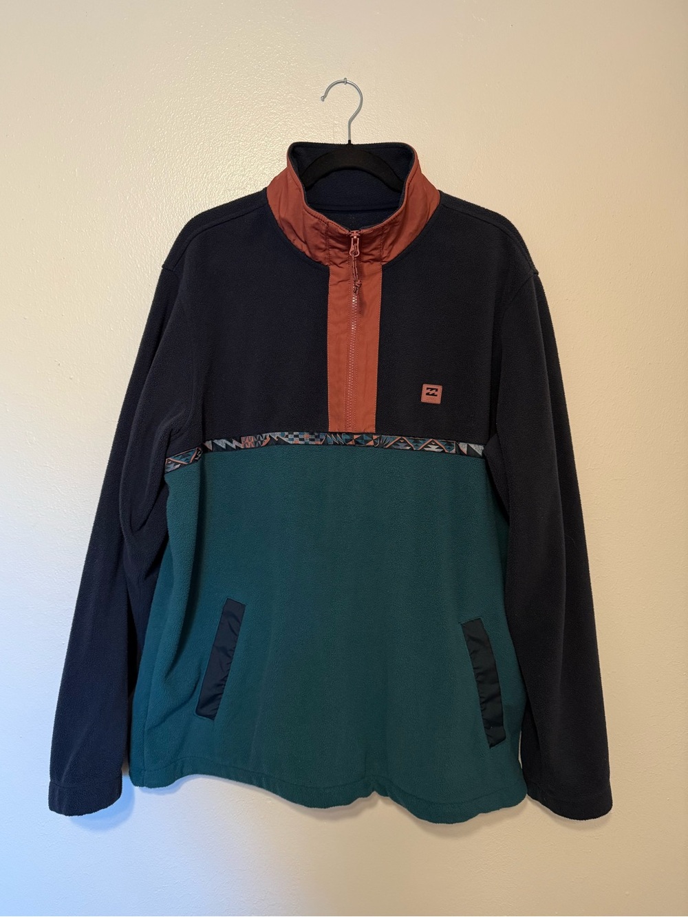 Billabong Men’s Zip-Up Fleece